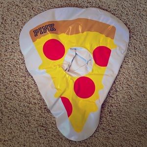 PINK pizza cup holder floaty